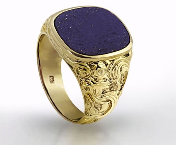 Siegelring-Familienring-Wappenring-LapisLazuli