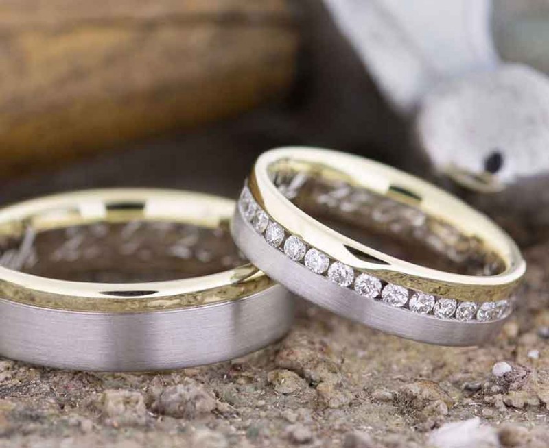 Gerstner wedding rings in classic design