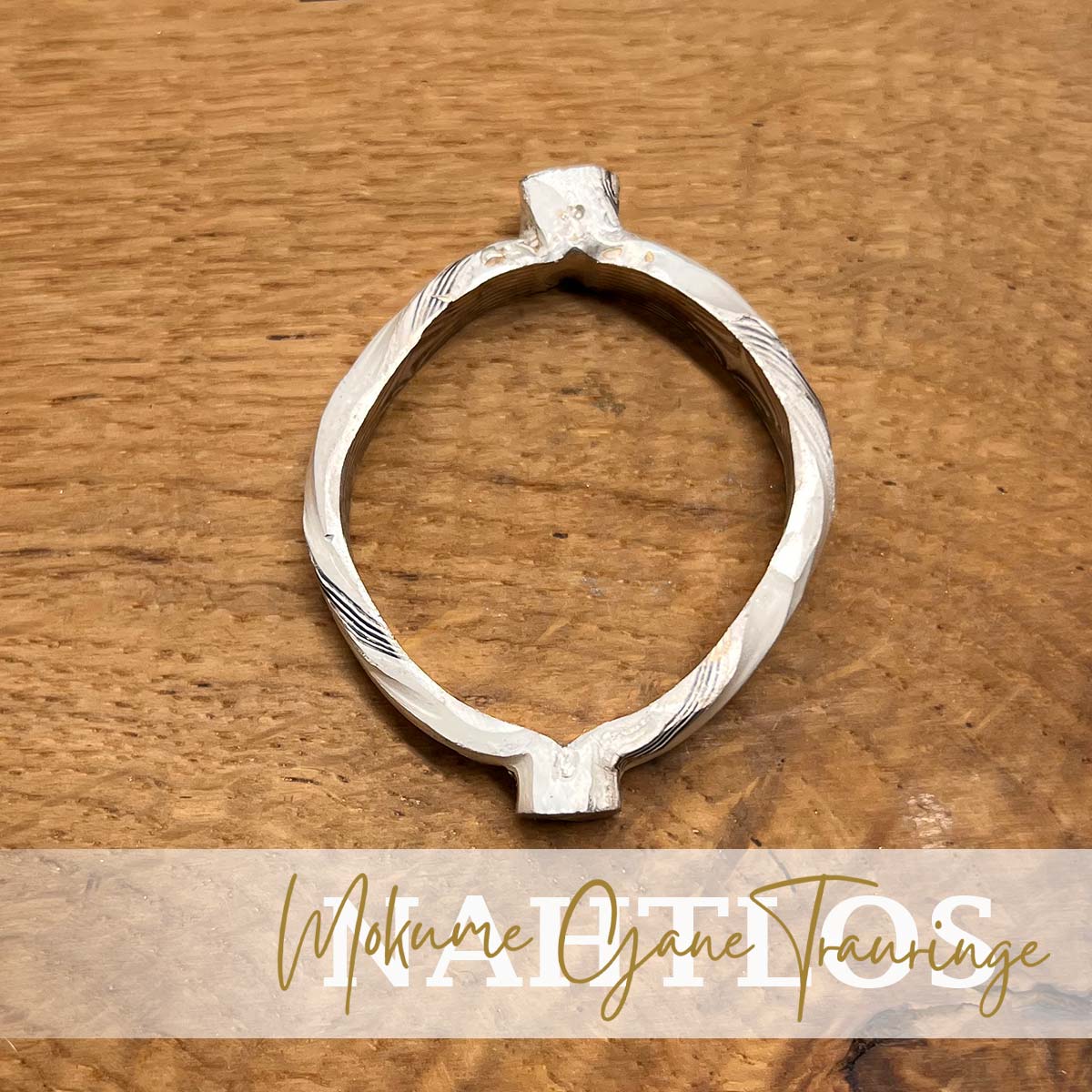 Mokume Gane Ringe im Damast Style