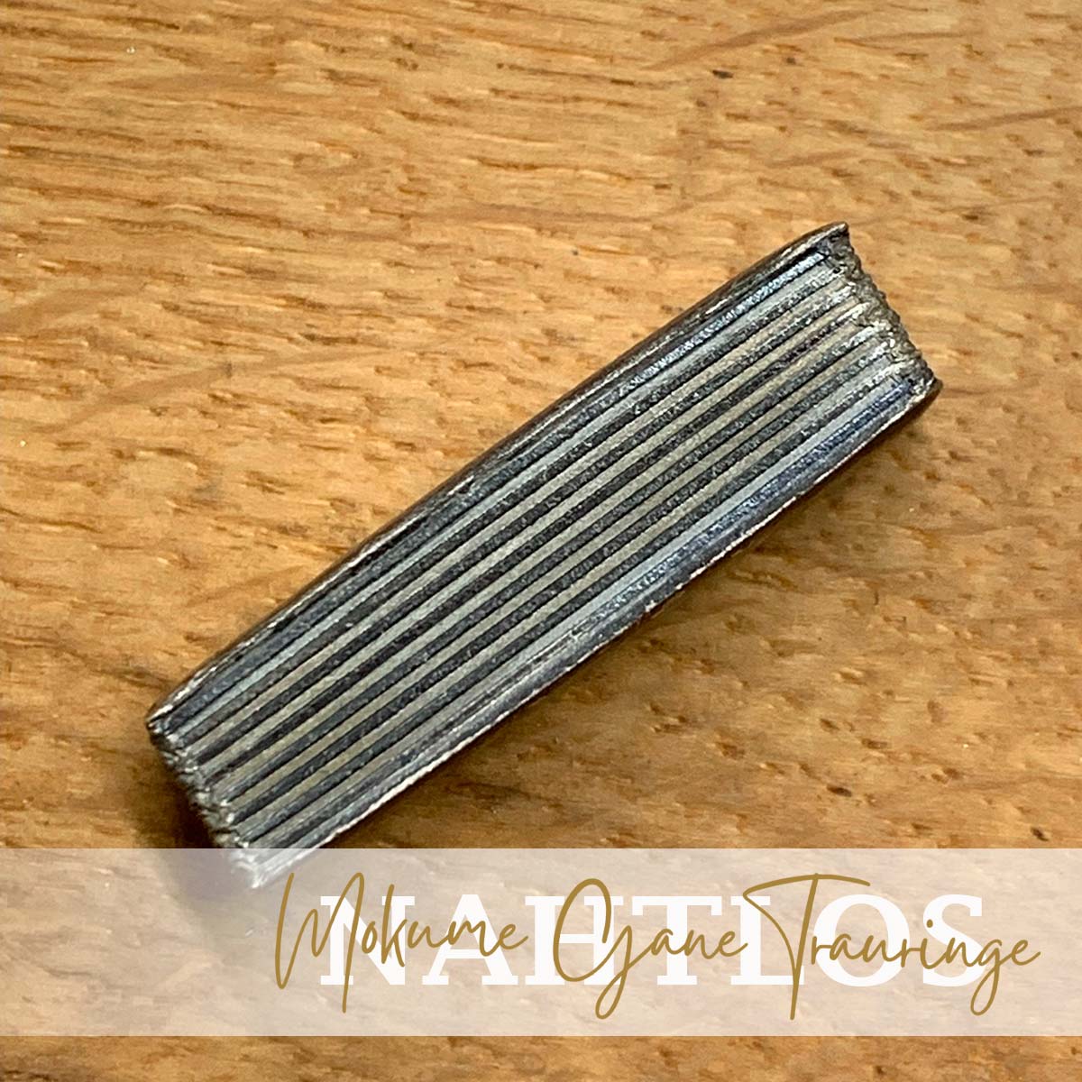 MOkume Gane Damast Style Schichtbarren