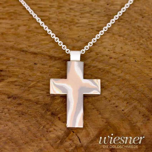 Pendant Mokume Gane Cross