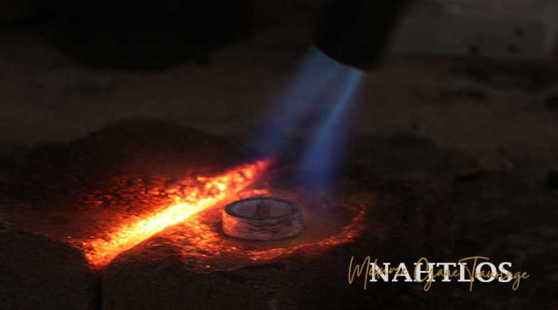 Mokume Gane Ringe ausglühen