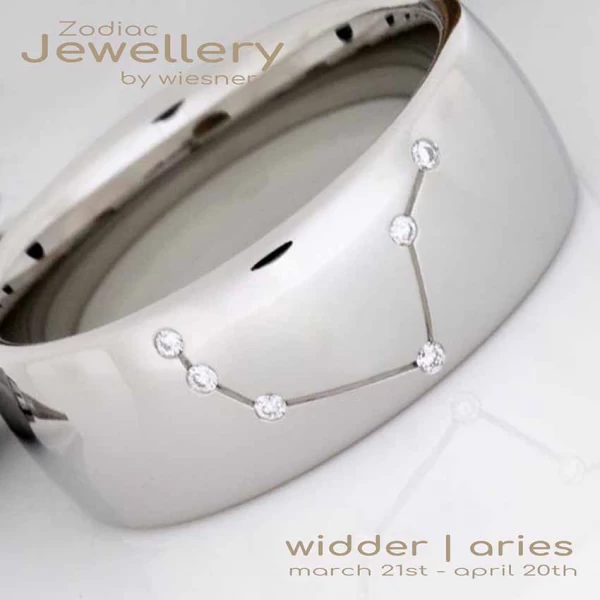 Sternzeichen Ringe mit Diamanten - Widder kaufen
