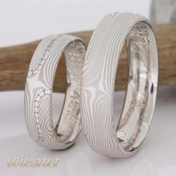 Mokume Gane Trauringe