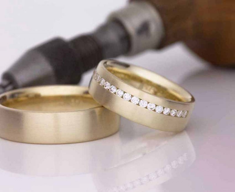 Wedding rings made from family gold or your old gold