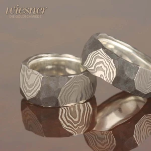 Damast Ringe Facetten von Martin Steinhorst