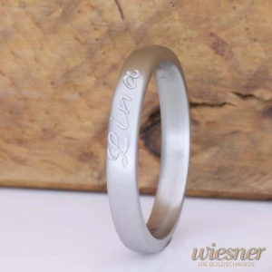Die Geschenkidee - Der Mama Ring in Edelstahl